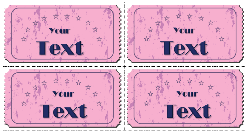 6 Ticket Templates For Word To Design Your Own Free Tickets free-printable-fundraiser-ticket-template-free-printable-templates