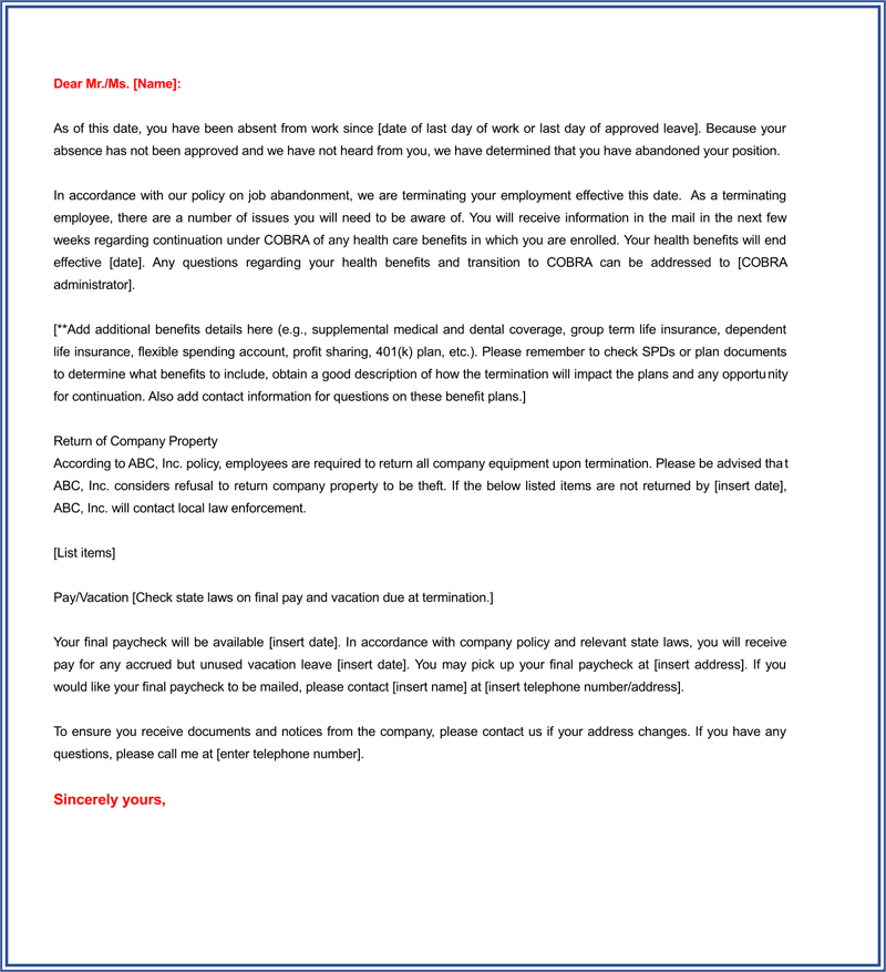 Employee Damage Company Property Letter from www.doctemplates.net