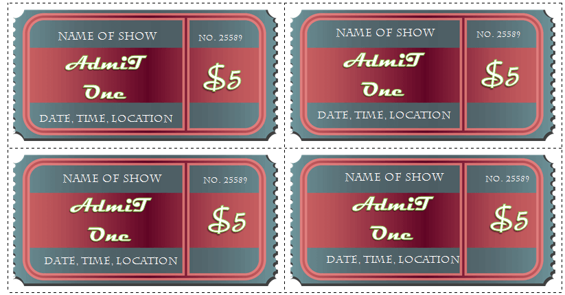 Event-Ticket-Template