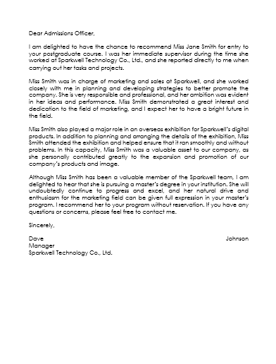 Letter Of Recommendation For It Professional from www.doctemplates.net