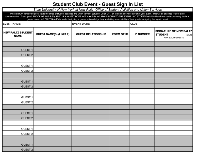 Student-Club-Event-Guest-Sign-In-Sheet-Template