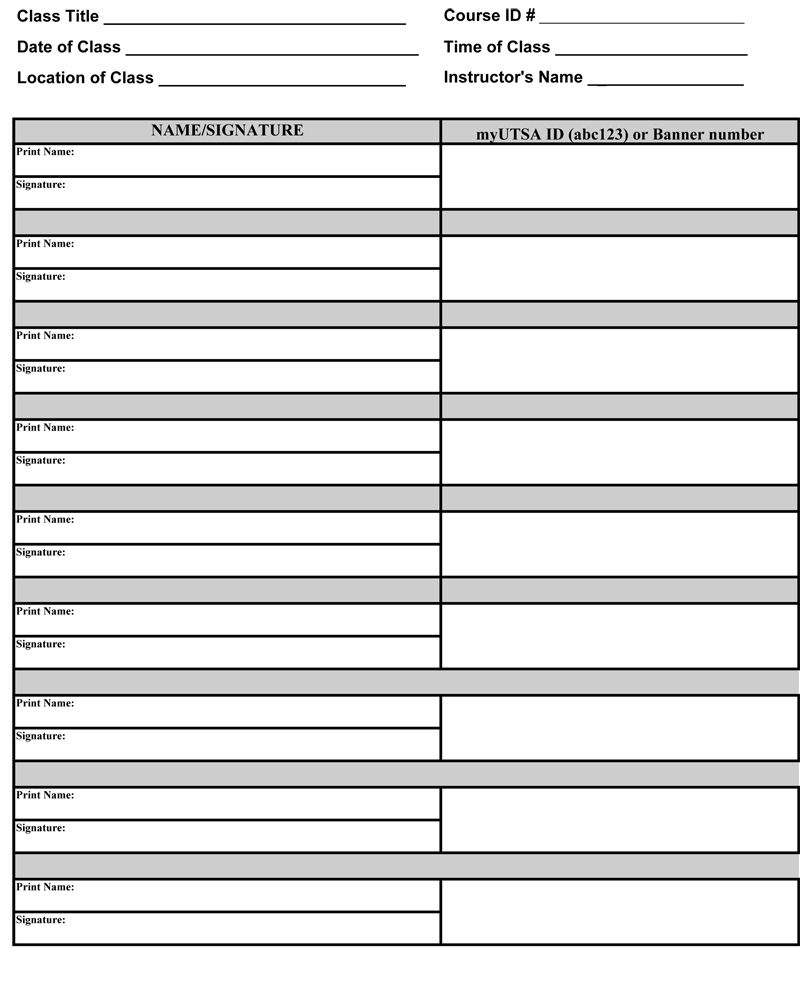 20+ FREE Sign-in Sheet Templates (How to Make) Word  Excel  PDF With Free Sign Up Sheet Template Word