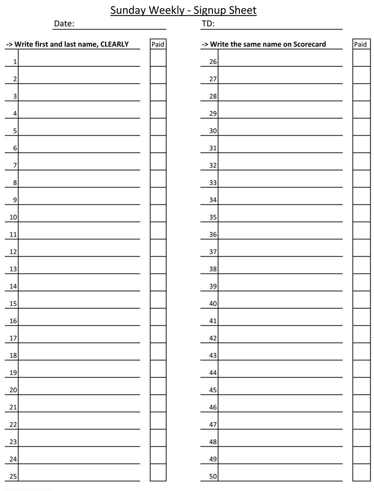 Picnic Sign Up Sheet Template from www.doctemplates.net