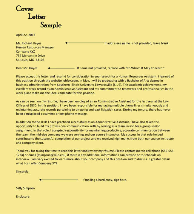 Administrative Assistant Cover Letter Examples - 10+ Formats