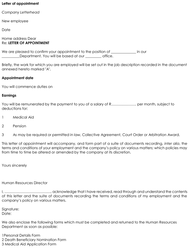 Featured image of post Appointment Letter In Nepali Letter of appointment issued by employer to new employee for employment job appointment letter issued to all teacher accountant director find format sample template in word doc pdf