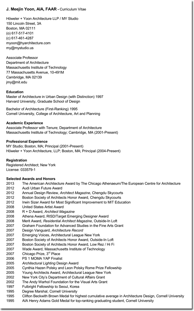 12 Best Architecture Resume Templates How To Format