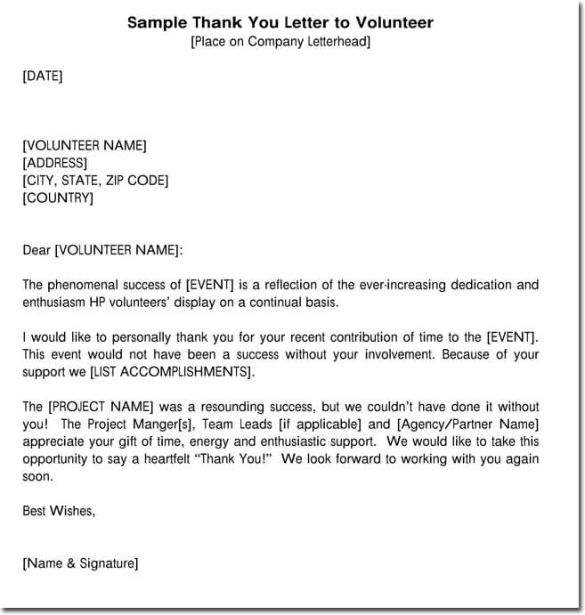 Thank You Letter For Support And Cooperation from www.doctemplates.net