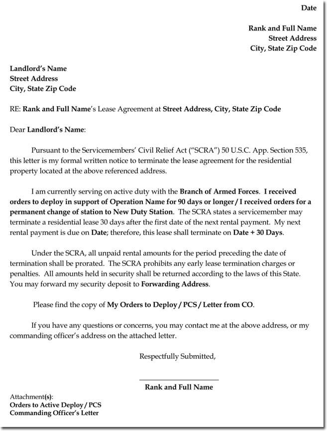 Tenant Early Termination Of Commercial Lease Letter Sample from www.doctemplates.net