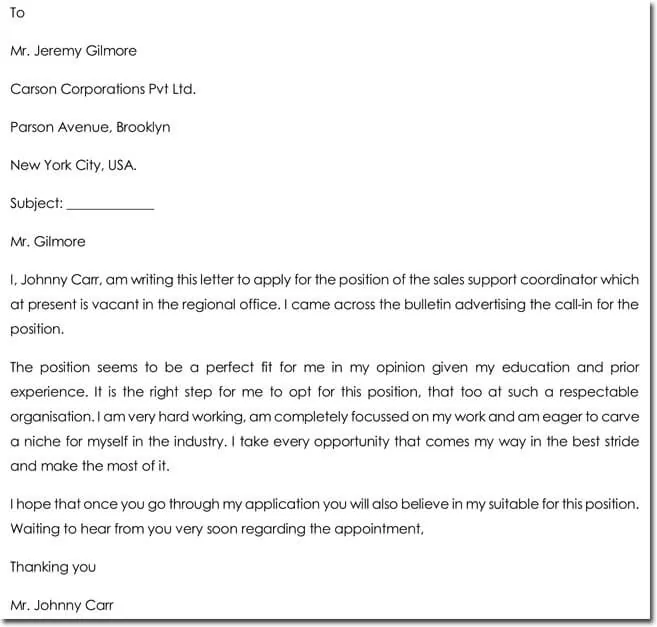To whomever it may concern Sample Letter Of Financial Support For Employer : Letter Of Support 30 Sample Letters Examples