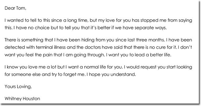 The love of my life broke up with me
