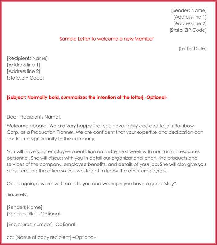 Sample-Letter-to-welcome-a-new-Member
