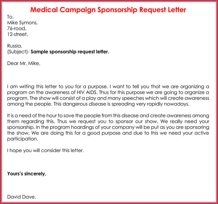 Sles Of Sponsorship Request Letters Infoupdate sles-of-sponsorship-request-letters-infoupdate