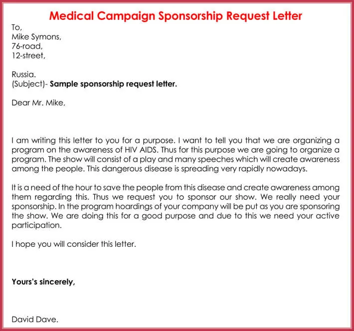 Sample Letter Asking For Sponsor from www.doctemplates.net