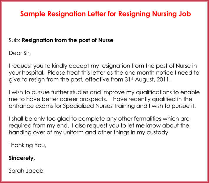 How to Write a Resignation Letter (with 10+ Professional 