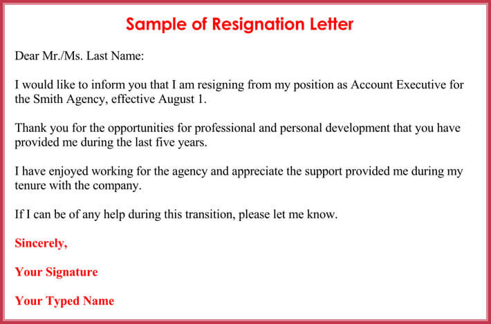 resignation-letter-template-format