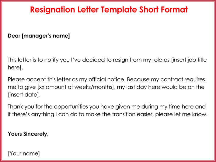 How to Write a Resignation Letter (with 10+ Professional How to Write a Resignation Letter (with 10+ Professional
