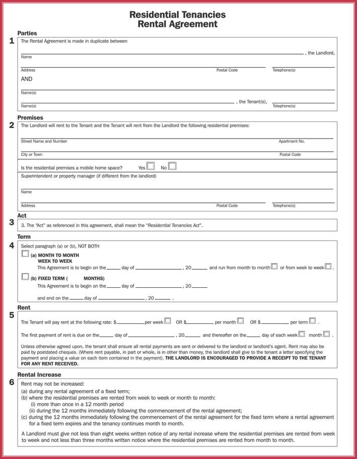 Lot Lease Agreement Template