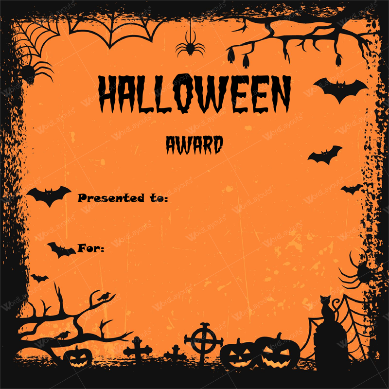Halloween Invitation Templates Microsoft Word PDF Template