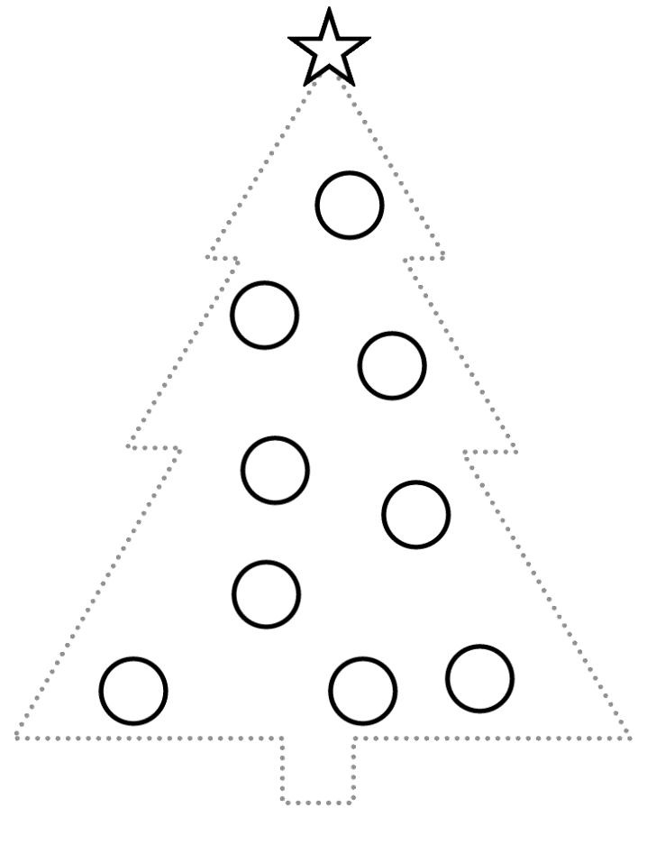 Printable Christmas Tree Shapes