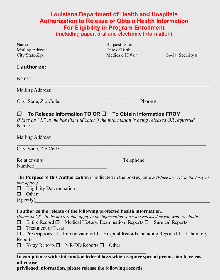Signed Authorization For Release Of Medical Information And Certificate Signed Authorization For Release Of Medical Information And Certificate