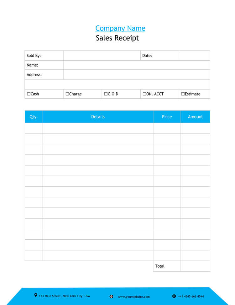 Zales Receipt Quickly Add The Description And Cost Of The Product service Your Customer Bought