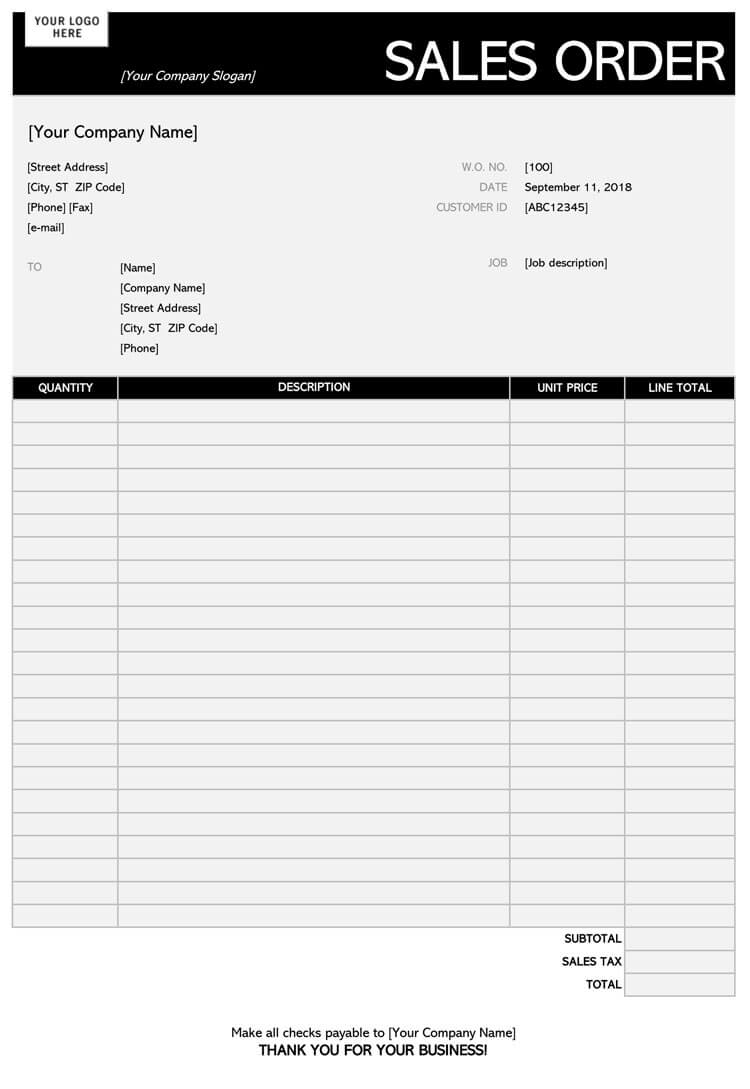 40+ Free Purchase Order Templates | Forms | Samples (Excel ...