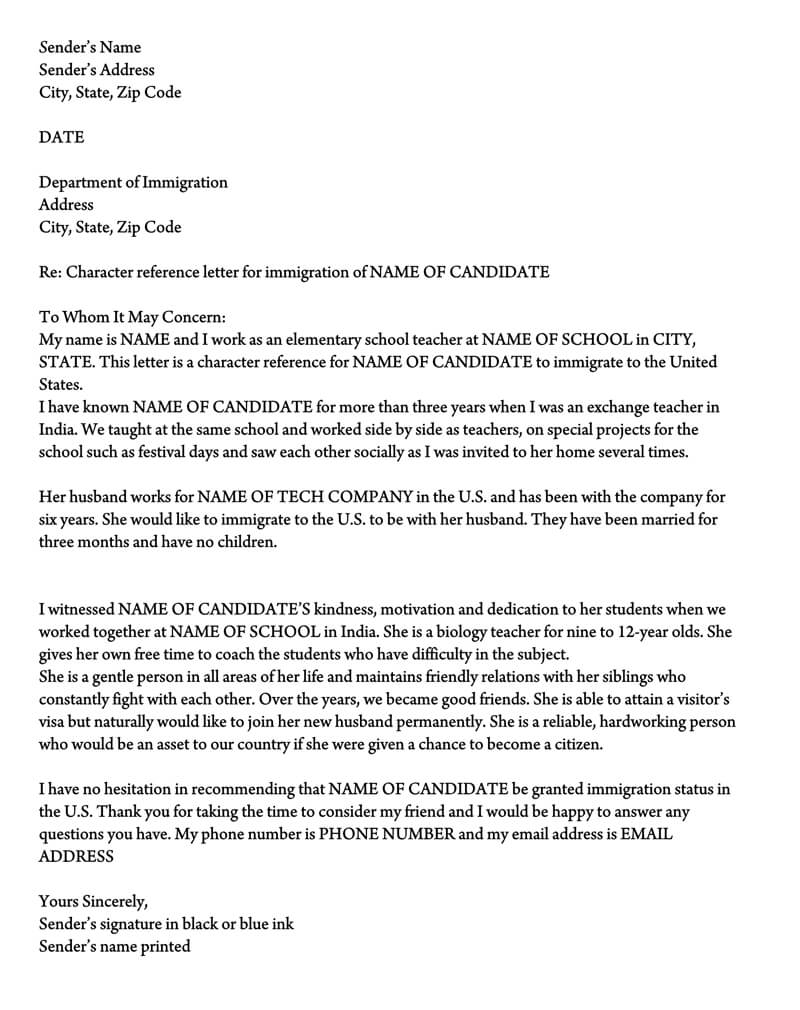 Military Letter Of Recommendation Template from www.doctemplates.net