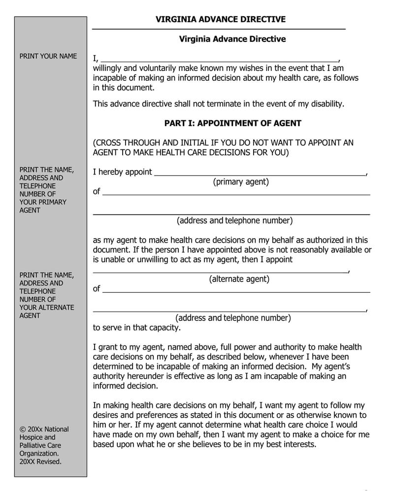 free-living-will-forms-templates-advance-directive-medical-poa