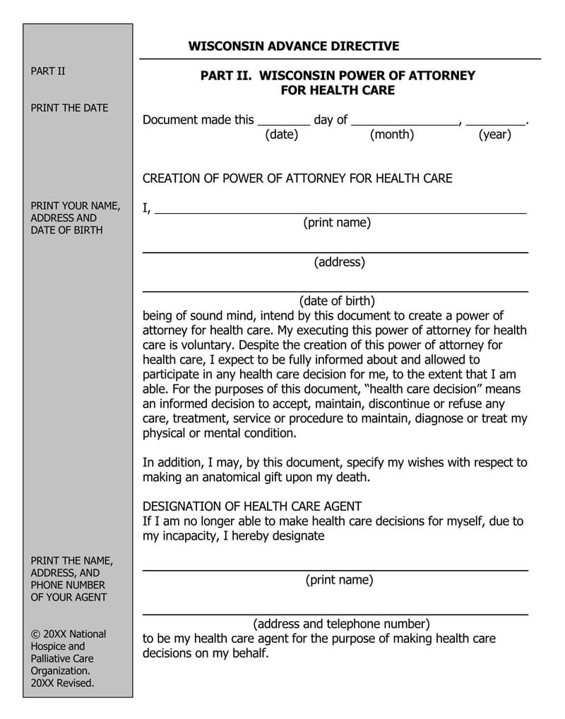 Fillable Wisconsin Basic Will Form Free Printable Forms Free Online free-printable-will-forms-wisconsin-printable-forms-free-online