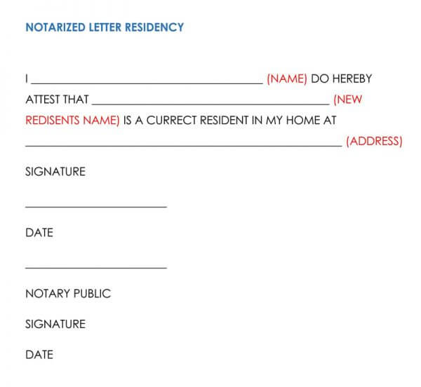 20 Notarized Letters [Free Templates]