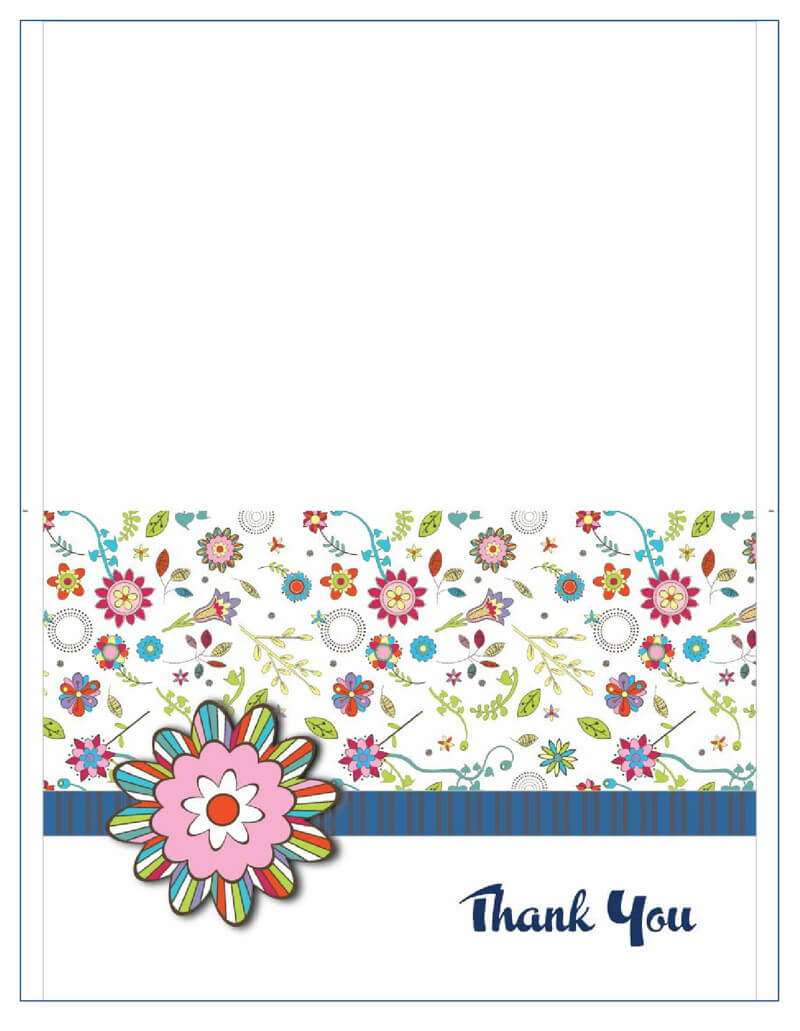 Thank You Card Template Word