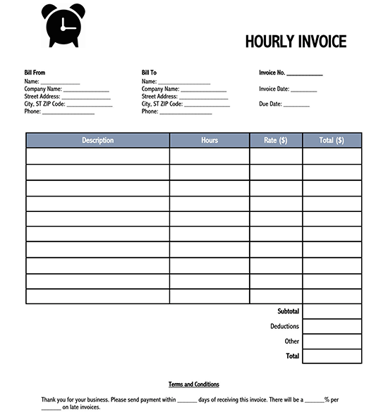 service invoice template word download free 01