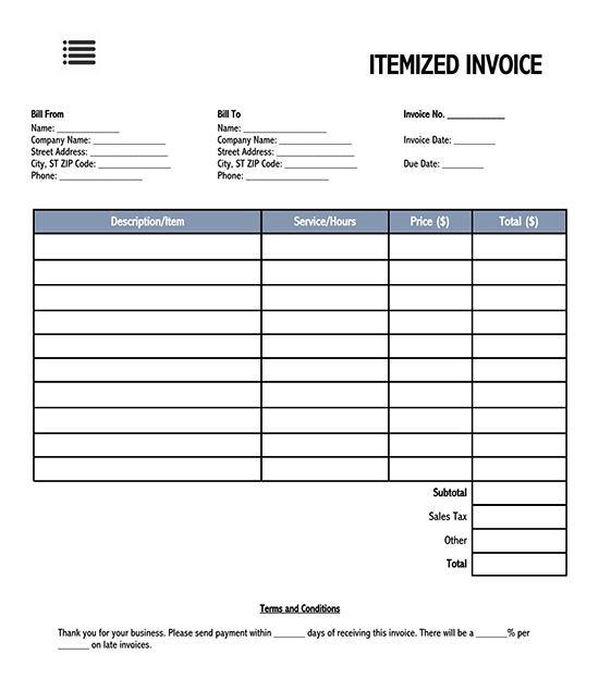 blank invoice template google sheets 02