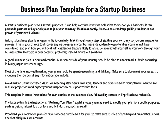 Finance Business Plan Template from www.doctemplates.net