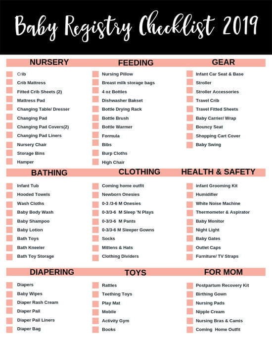 Baby-Registry-Checklist