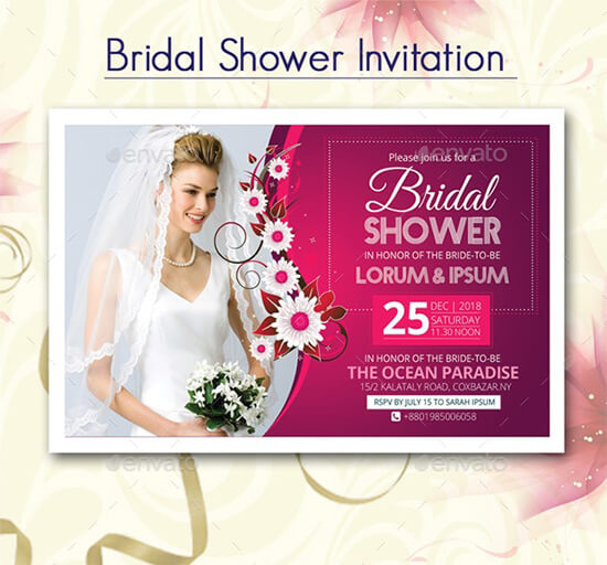 diy bridal shower invitations