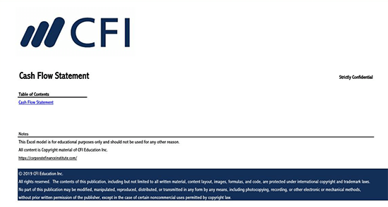 cash flow template google sheets