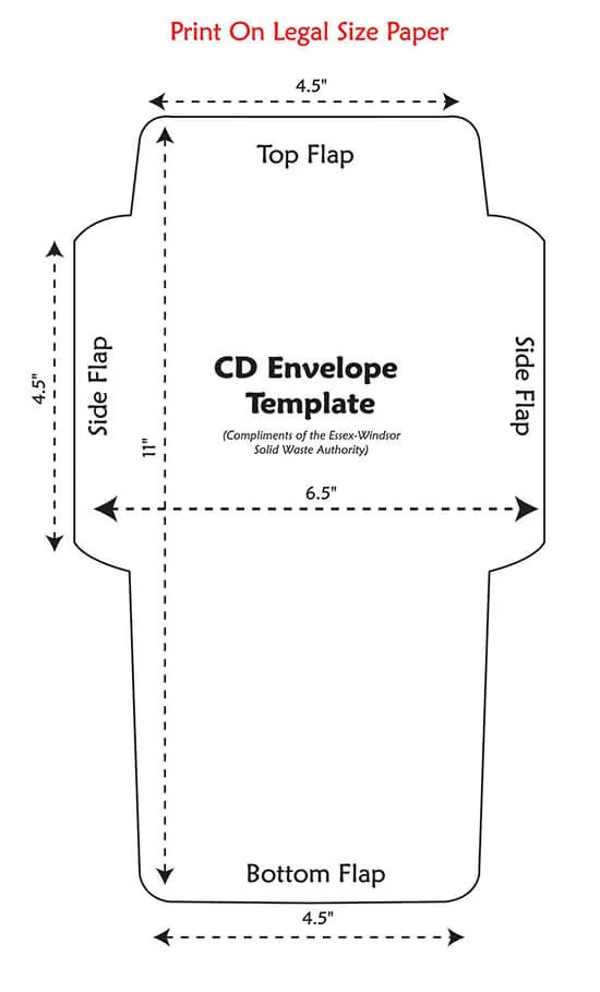 Size 10 Envelope Template from www.doctemplates.net