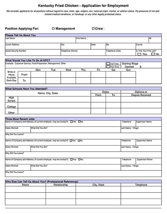 How to Fill a Job Application Form (Free Forms & Examples)
