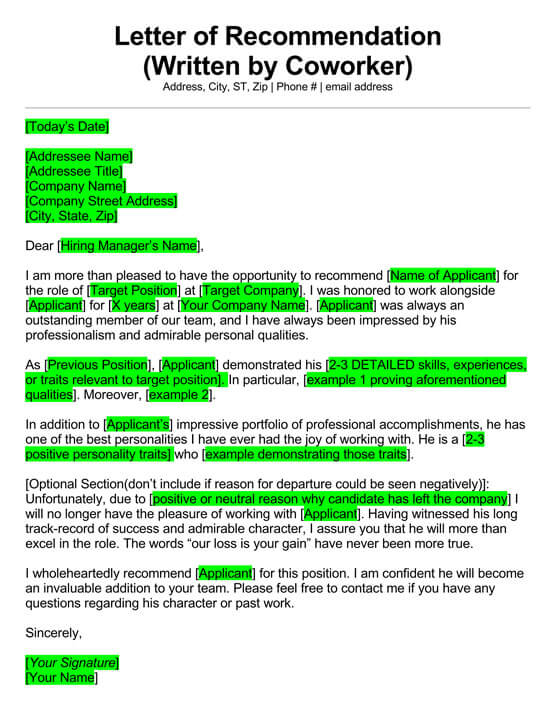 Letter-of-Recommendation-Template