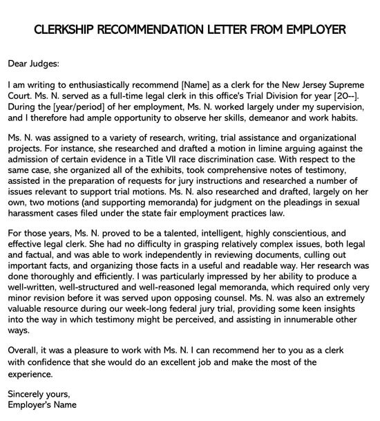 Reference-Letter-For-Employee