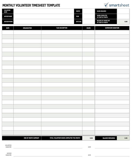 time card template - google sheets 02