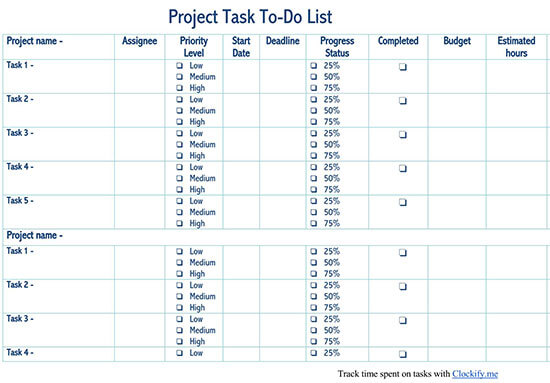  weekly task list template excel 01