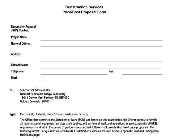 simple construction proposal template 01