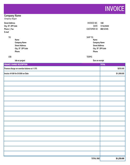 sales invoice template excel 01