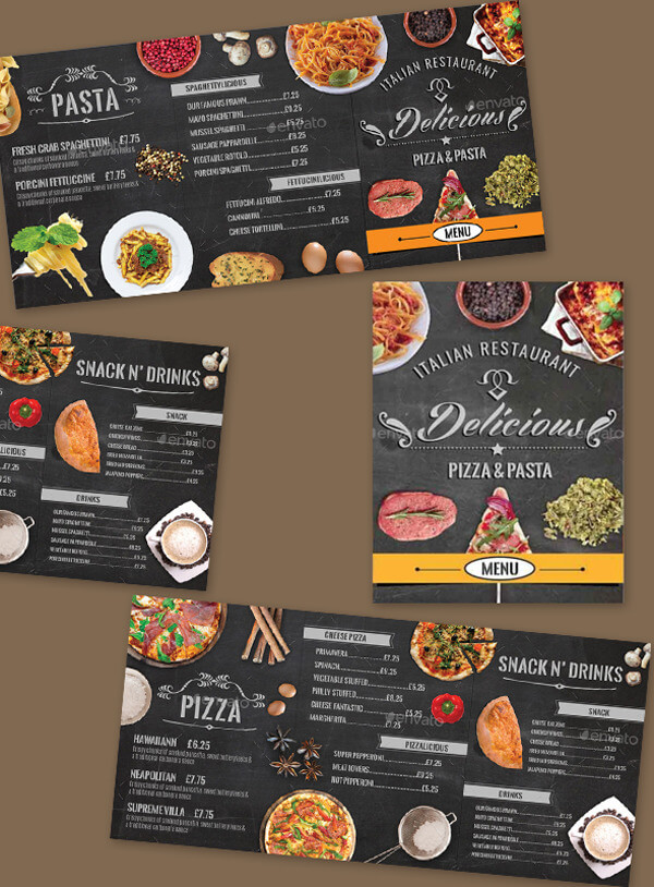 Italian Fast Food Menu Sample Italian Fast Food Menu Sample