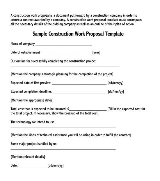 job proposal letter pdf