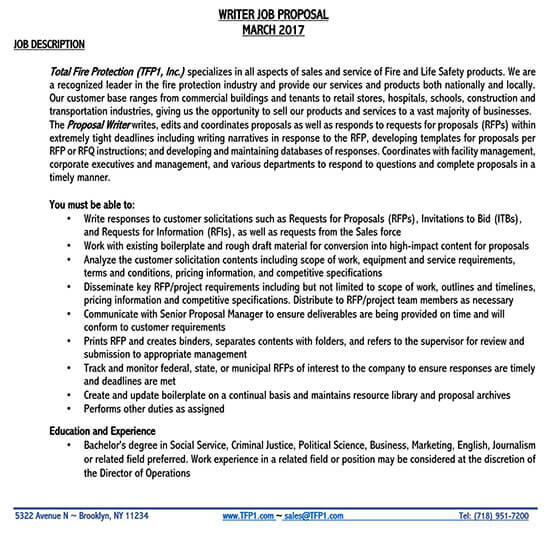 job description proposal template 02