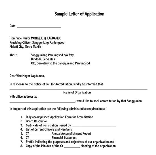 cover letter sample for job application in word format 01