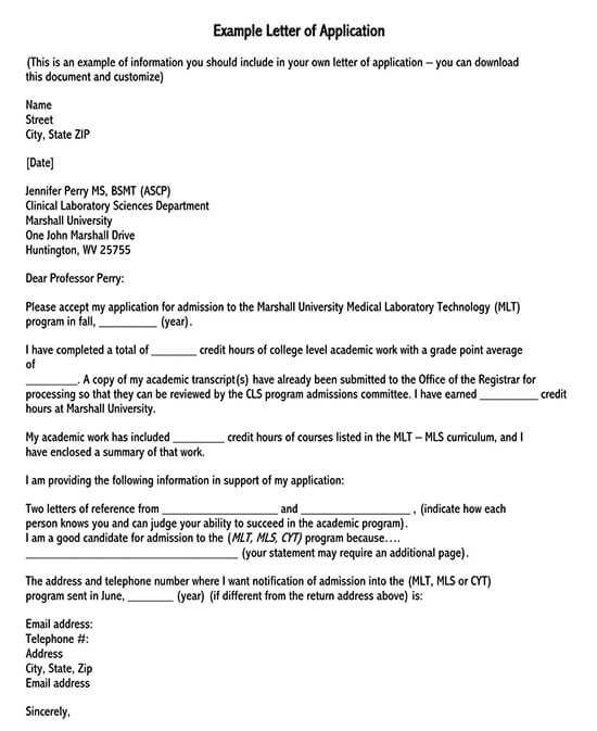 sample application letter for job vacancy 02
